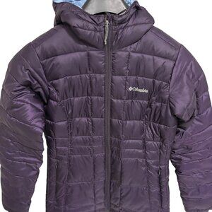 Columbia Size S Womens Purple Winter Thermal Coil Insulated Quilted Jacket